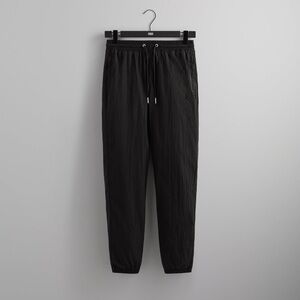 BNWT KITH nylon black joggers